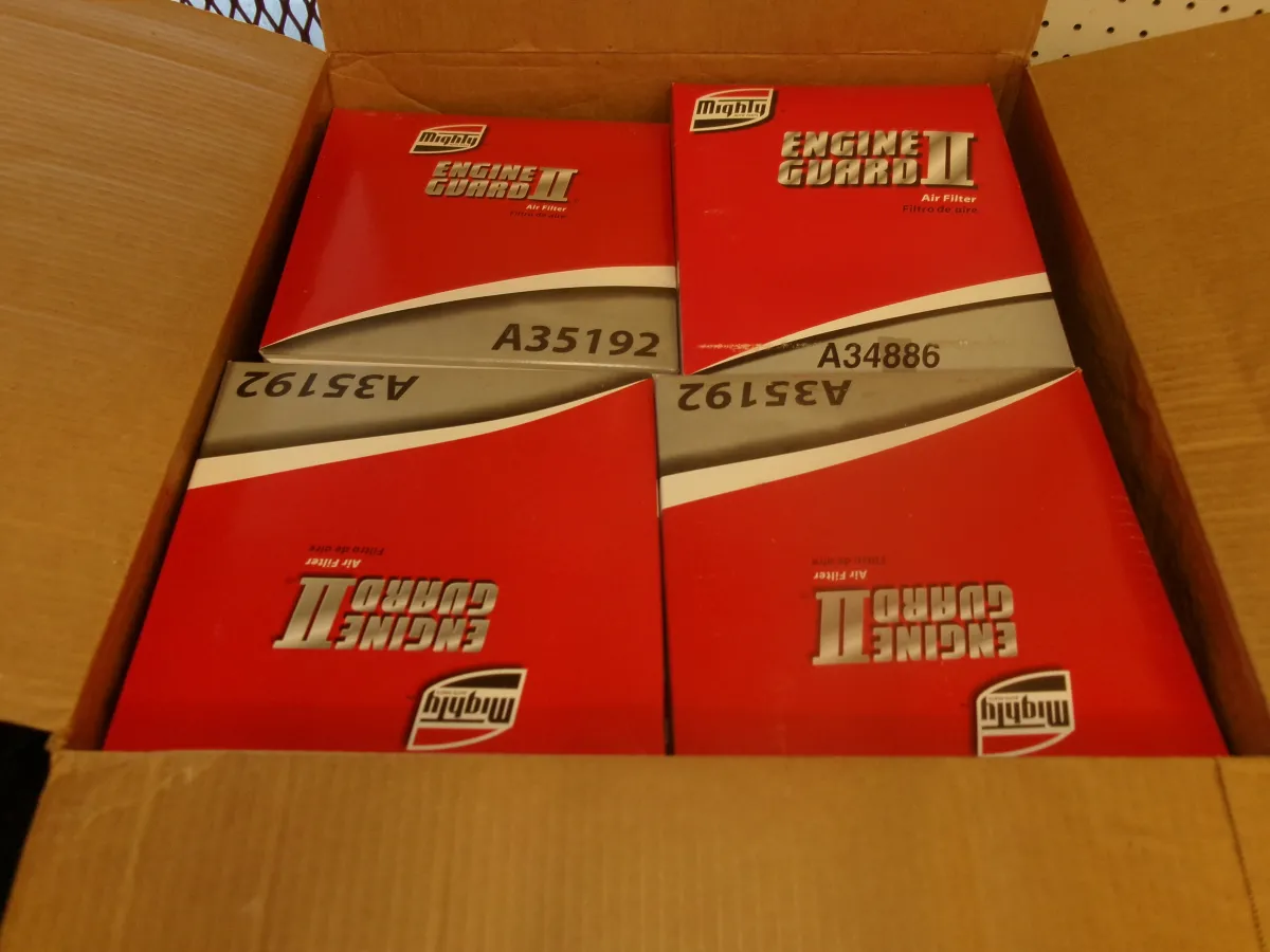 LOT OF MIGHTY AIR FILTERS