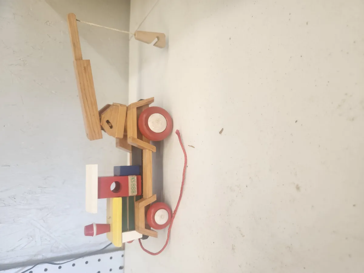 1970 Vintage Wooden Toy