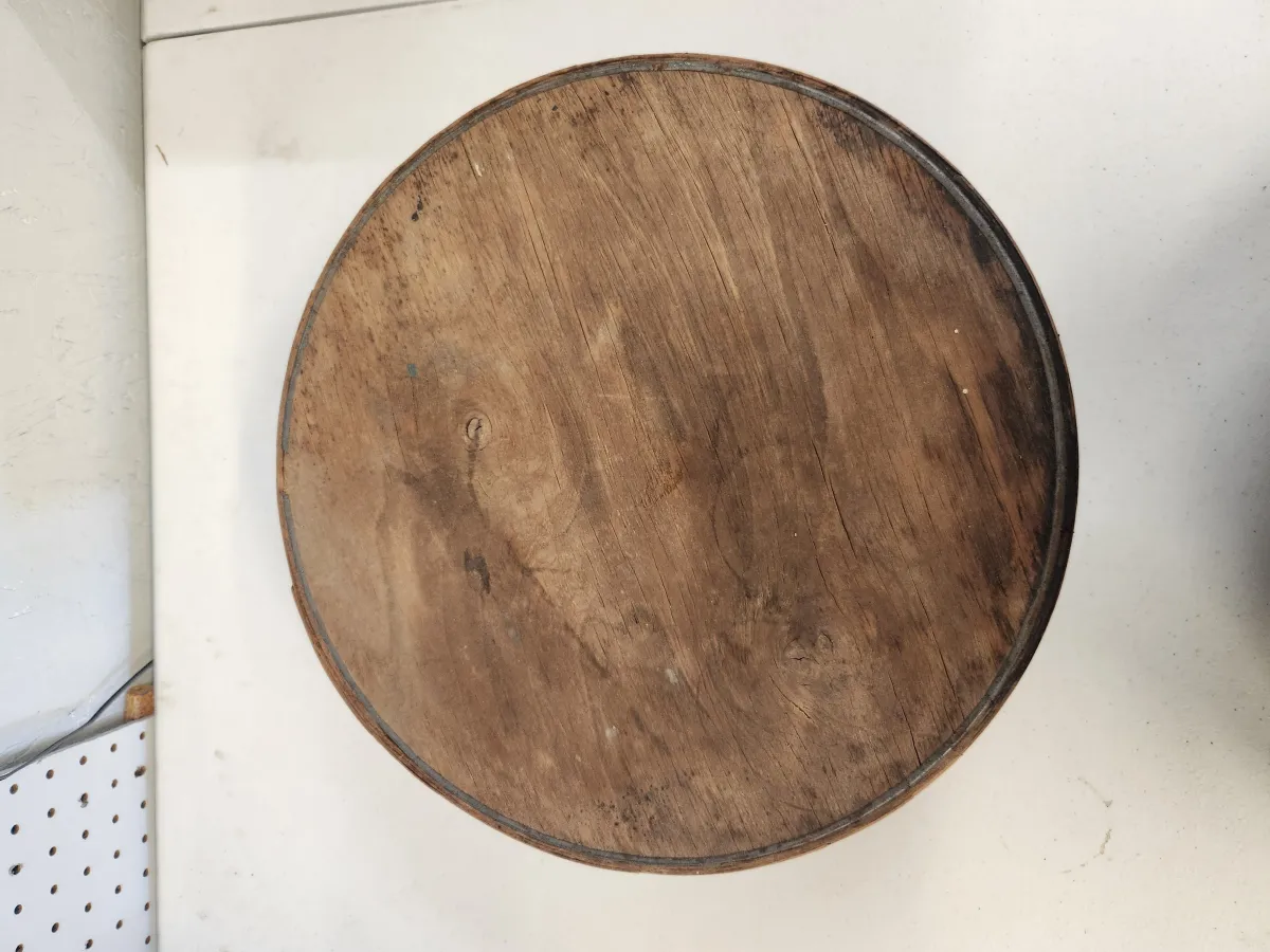 Small Antique Cheese Box