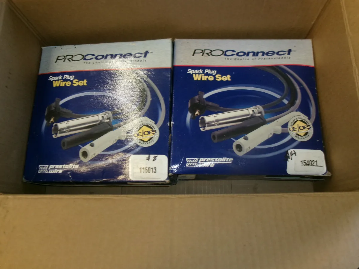ProConnect Spark Plug Wire Set Lot - Prestolite Wire (115013 & 154021)
